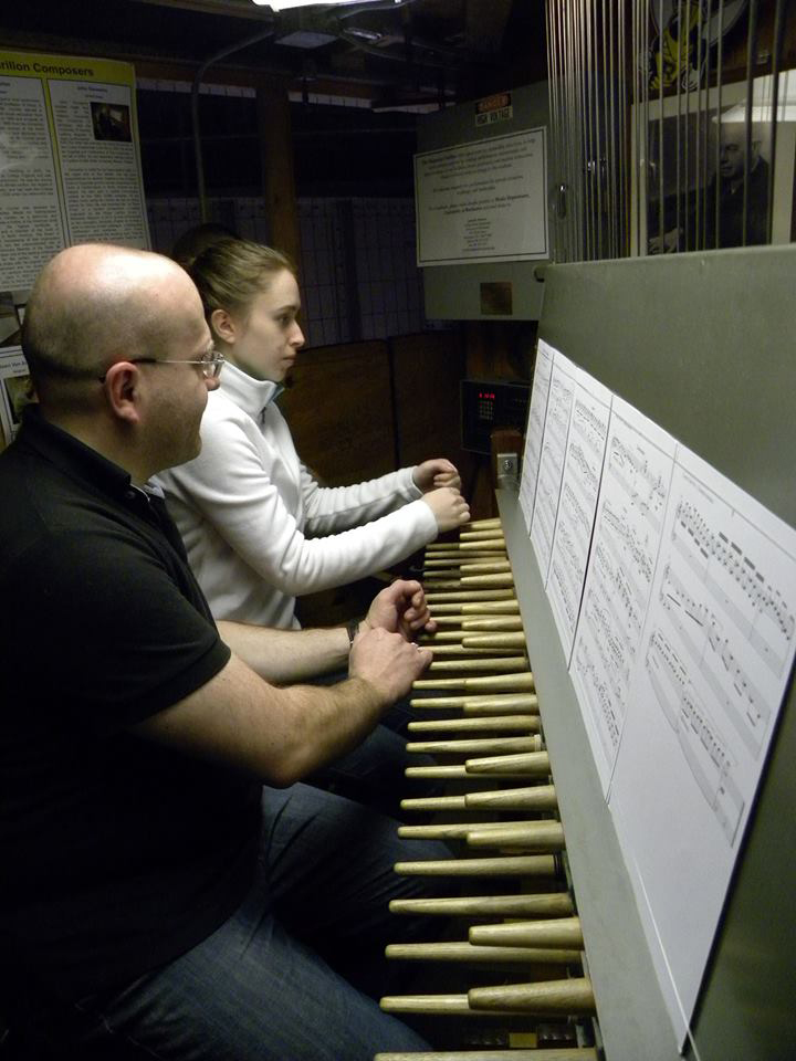 Here's your chance to play the bells of the Rush Rhees Library at University of Rochester. [PHOTO: University of Rochester Carillon Society]
