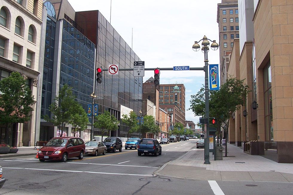 Protected Bike Lanes for the Full Length of Main St.