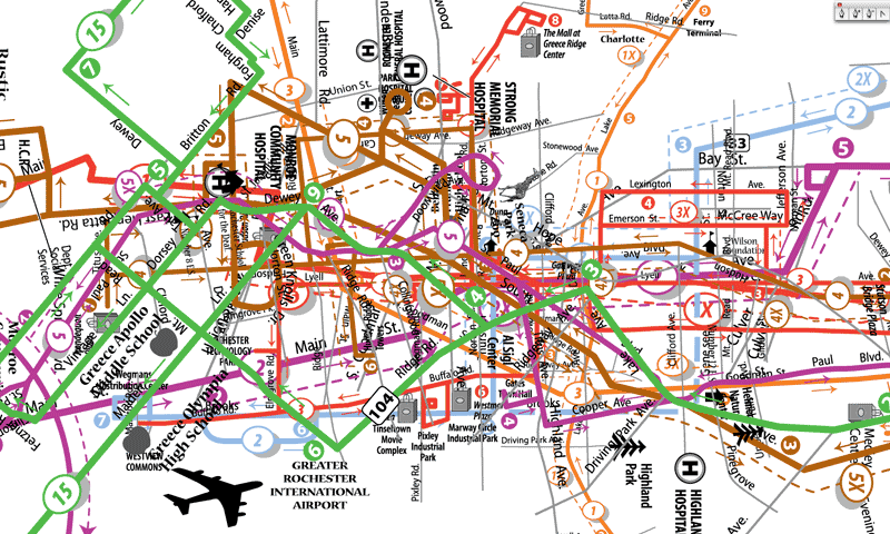 'Google Transit' Tames Rochester's Baffling Bus Schedules