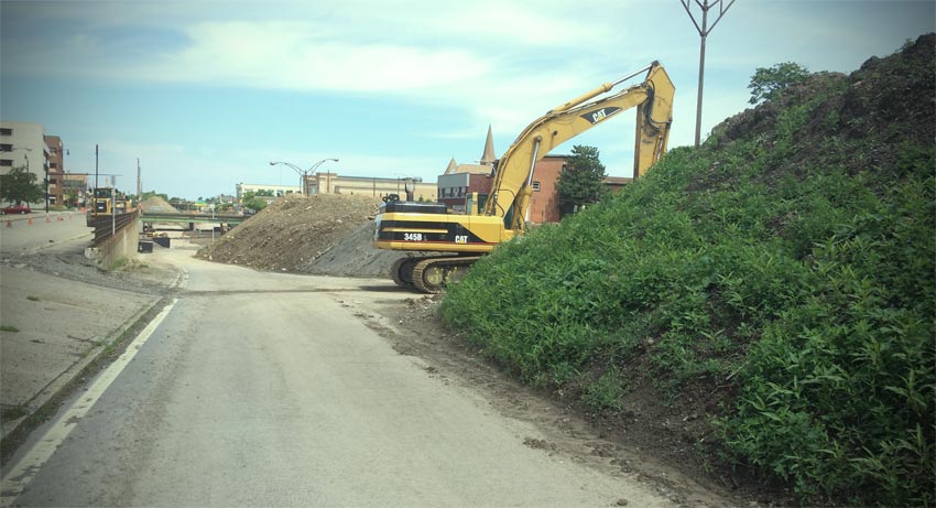 Nature abhors a vacuum - as illustrated by the Inner Loop