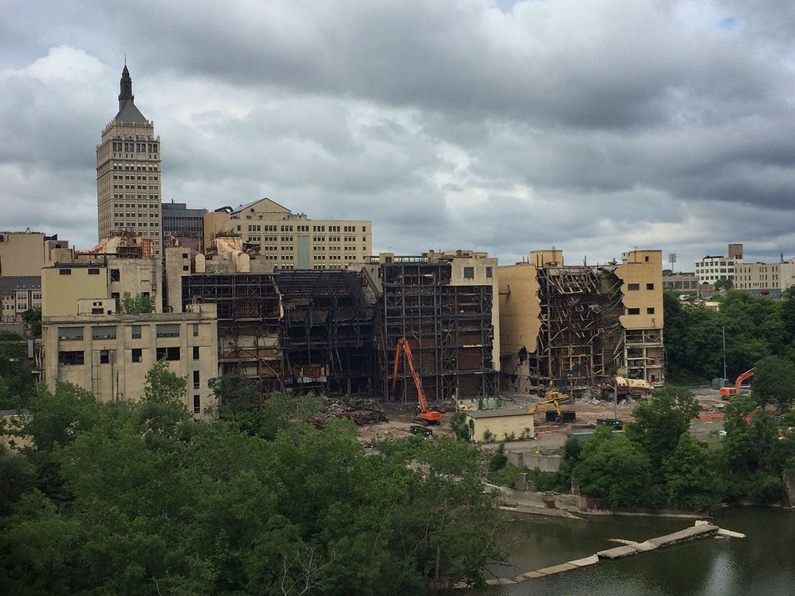 Inside RG&E Beebee Power Plant - Just Before (and during) Demolition