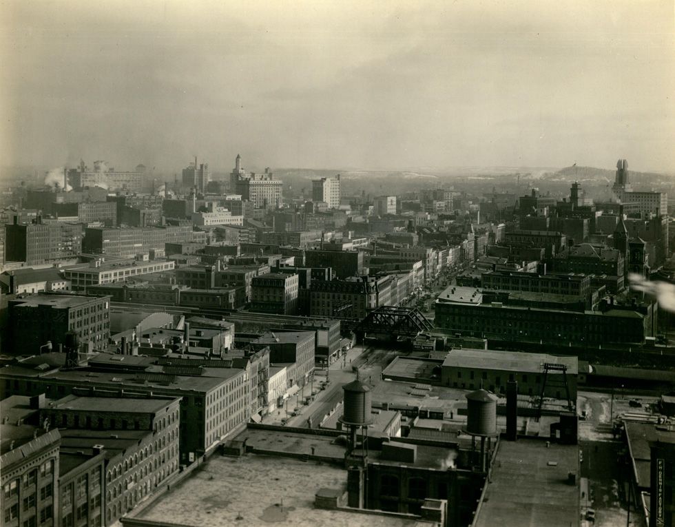 View of Downtown Rochester from Kodak Tower