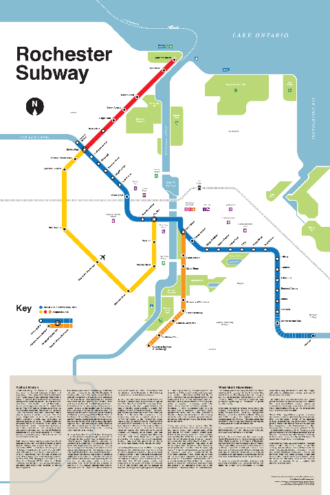 Rochester Subway Tour and Facebook Contest. A Win-Win.