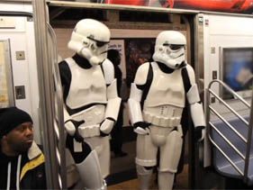 'Star Wars' Invades The New York City Subway System