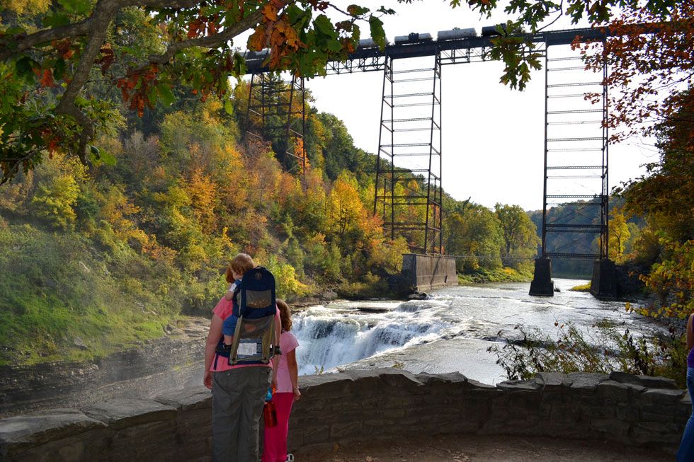 The Rail Bridge over Letchworth Park: Should it stay or go... or both?