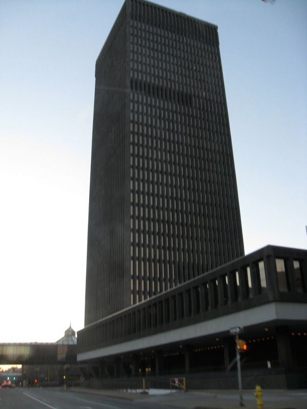 Did Xerox Tower Influence the Original Twin Towers?